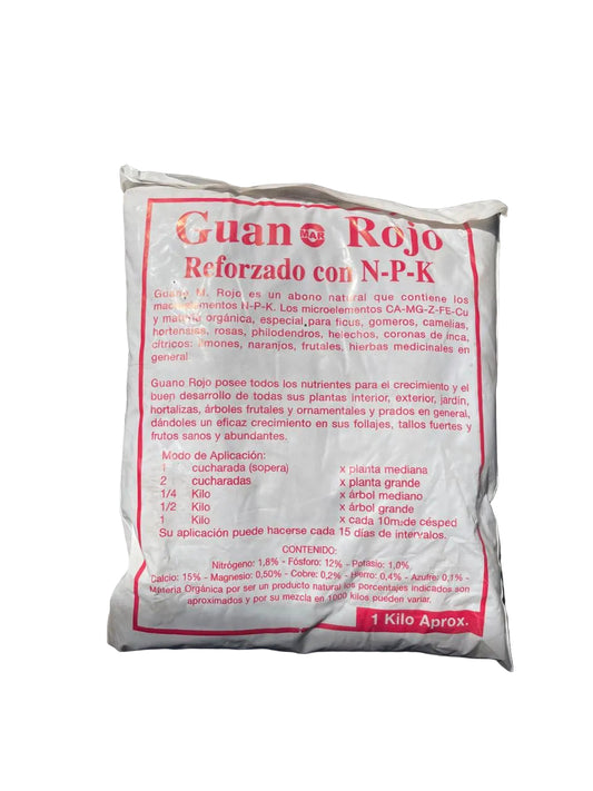 Guano Rojo 1 kilo