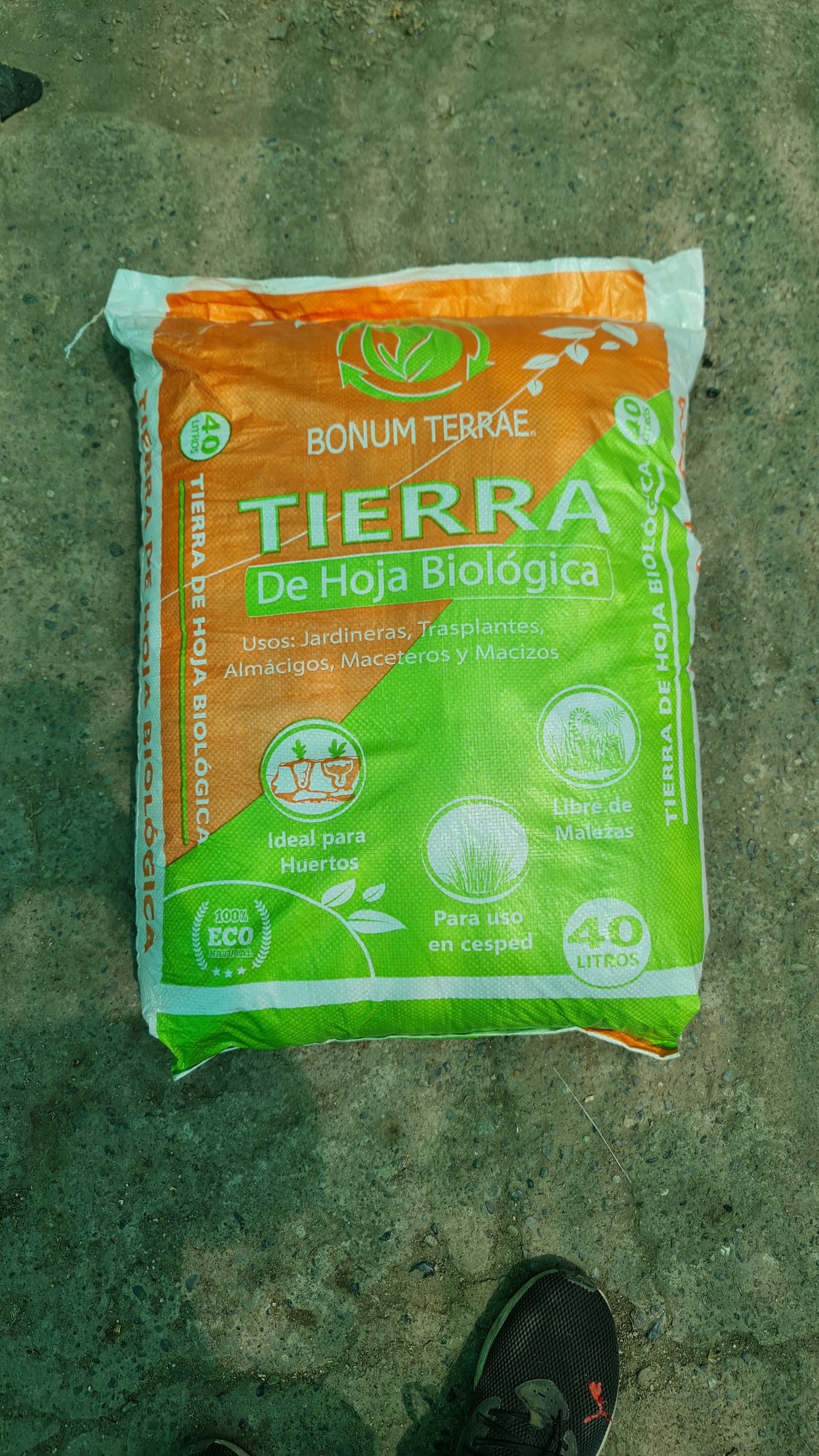 Tierra biológica 40 litros