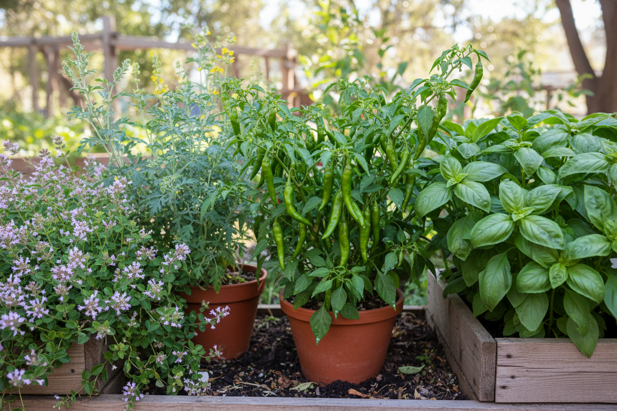 Plantas Aromáticas, Comestibles y Medicinales