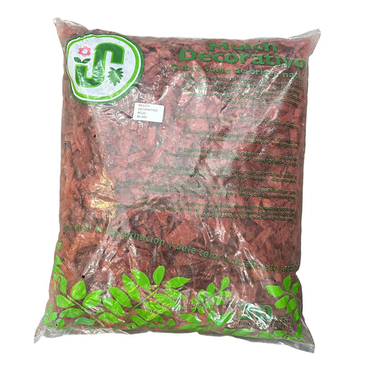 MULCH DECORATIVO ROJO 30 LTS