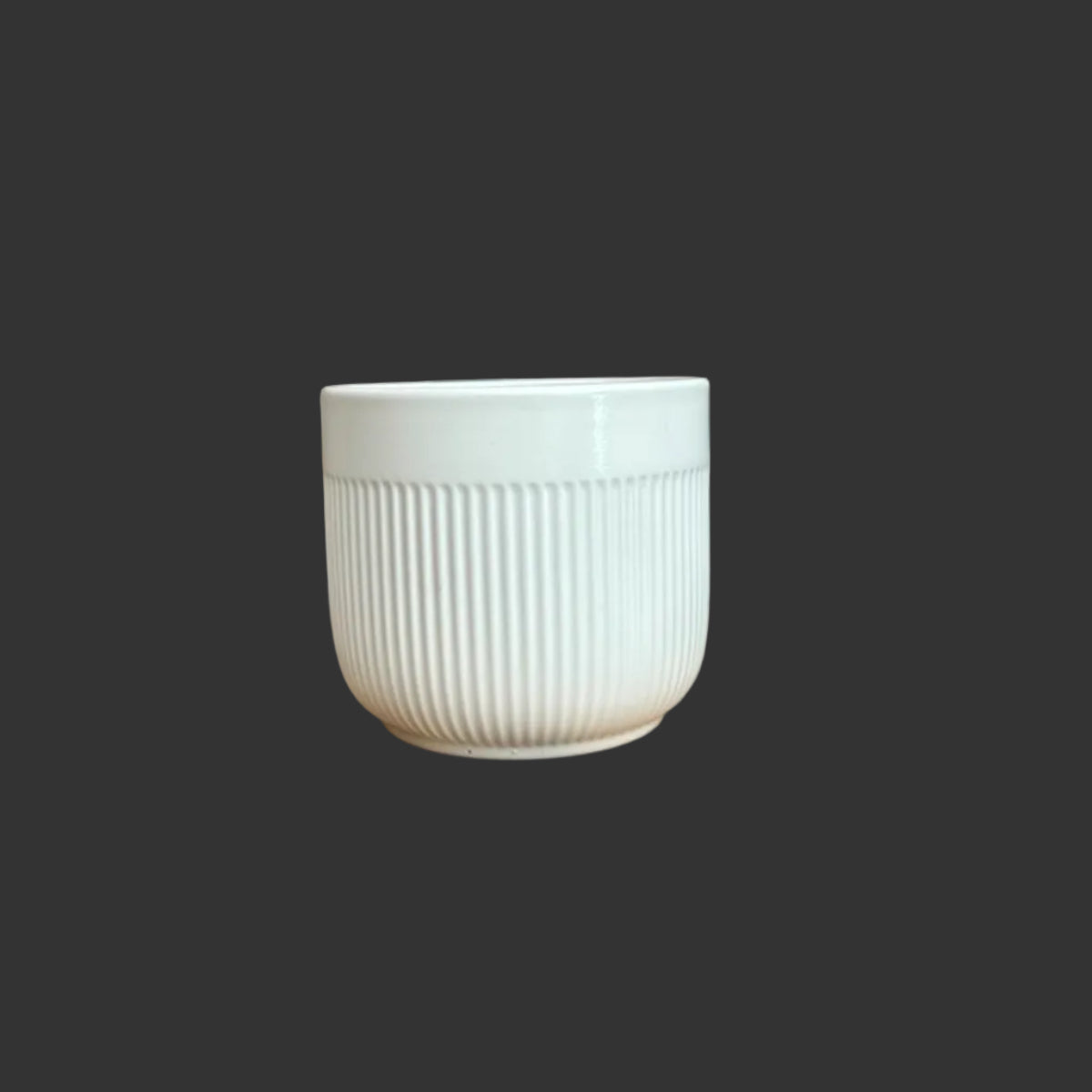 Macetero Ceramico Blanco N 10