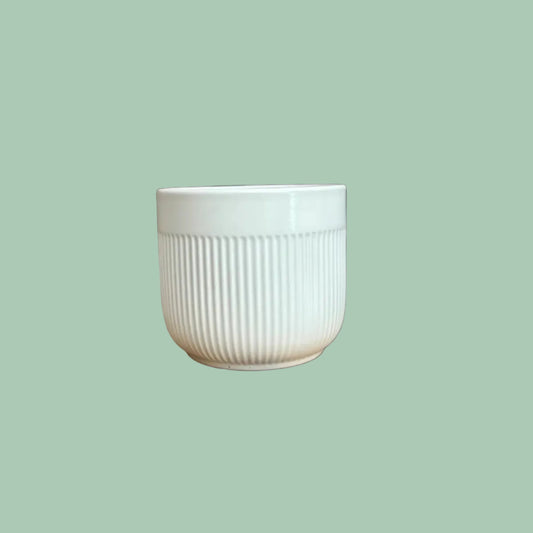 Macetero Ceramico Blanco N 10